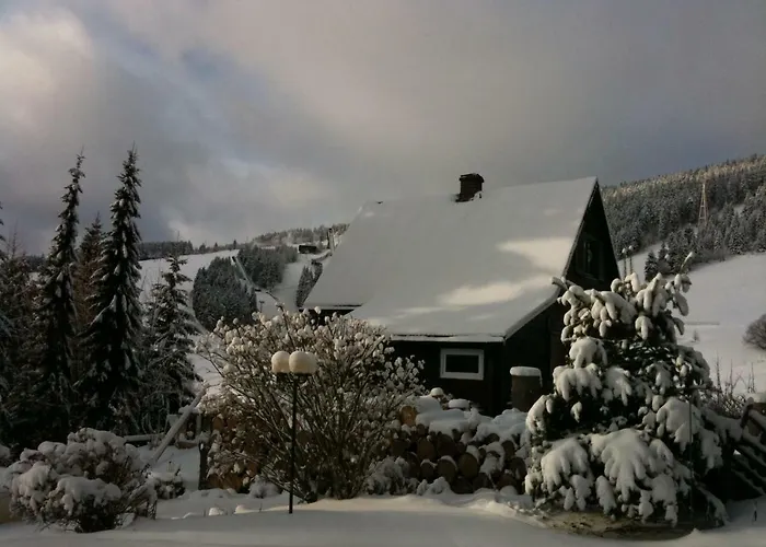 Vakantiehuis Berghuette Fichtelstreich Oberwiesenthal